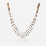 3 - Line Diamond Necklace